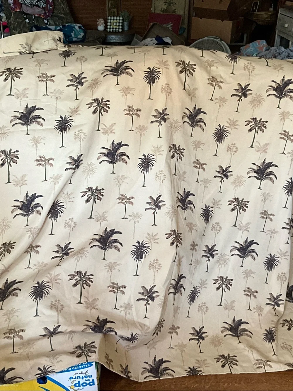 Palm Tree print shower curtain